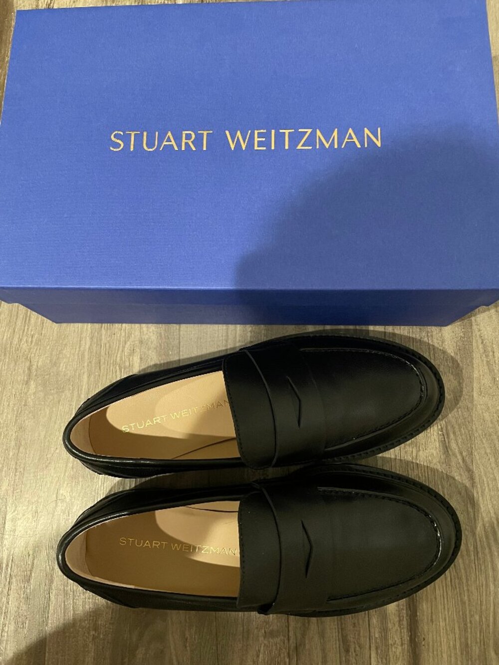 Stuart Weitzman Parker Lift Loafer (Includes original box and dust bag)